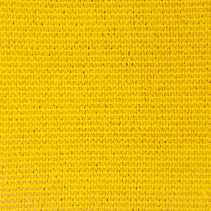 vidaXL Sunshade Sail Yellow 2.5 x 6 m HDPE
