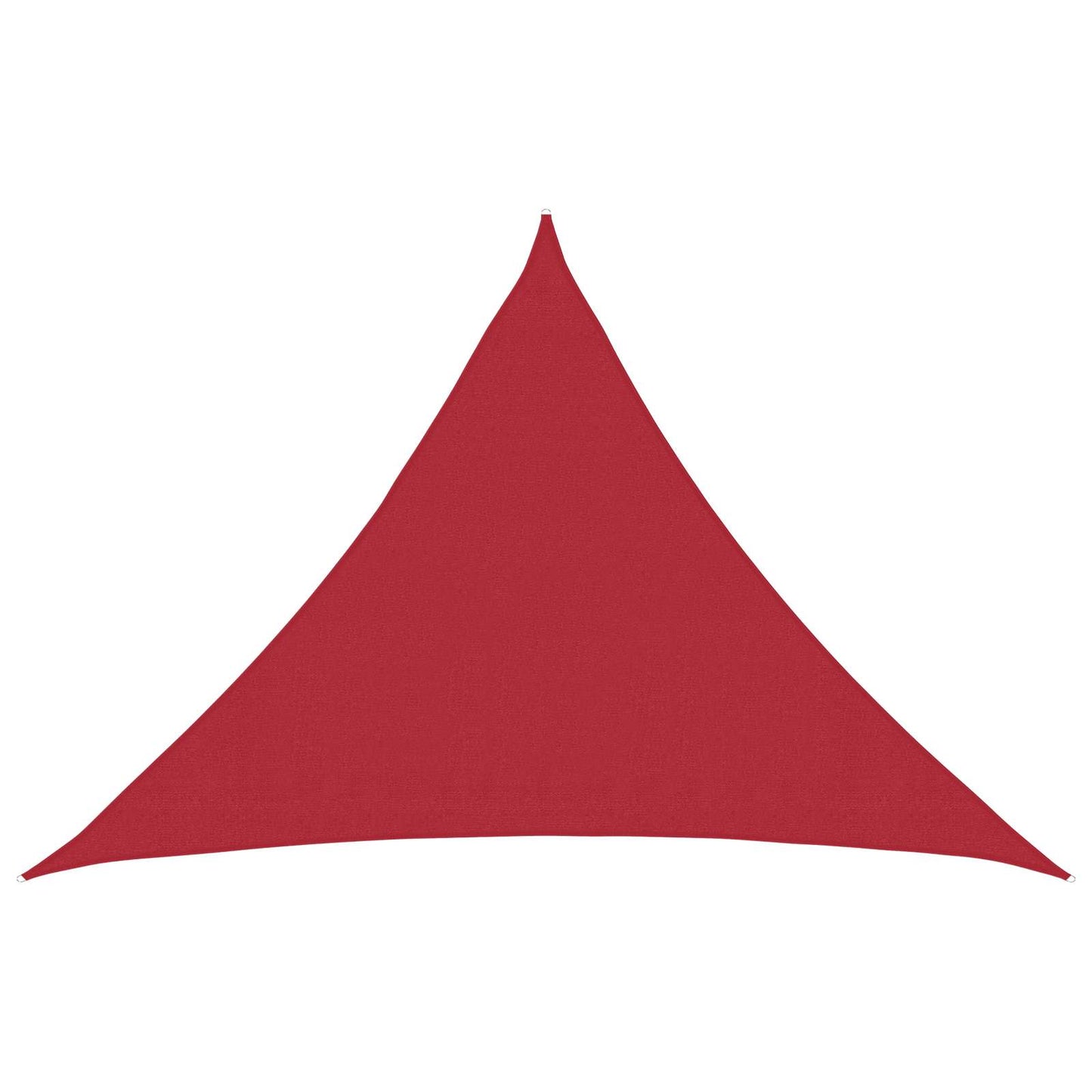 vidaXL Sunshade Sail Red 7 x 5 x 5 m HDPE