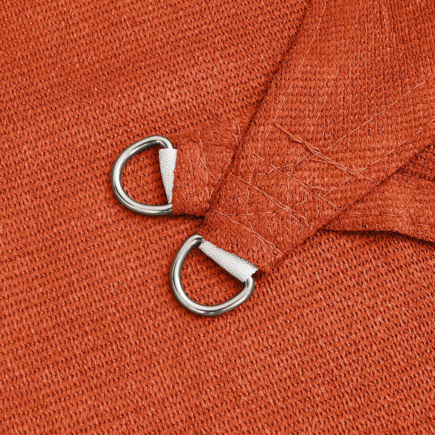 vidaXL Sunshade Sail Orange 2.5 x 6 m HDPE
