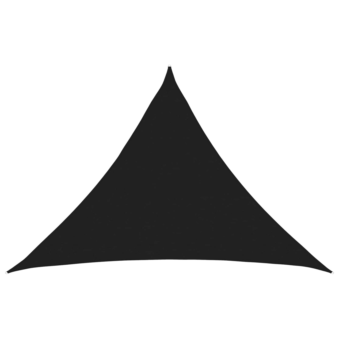 vidaXL Sunshade Sail Black 7 x 5 x 5 m HDPE