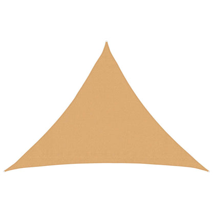 vidaXL Sunshade Sail Sand 7 x 5 x 5 m HDPE