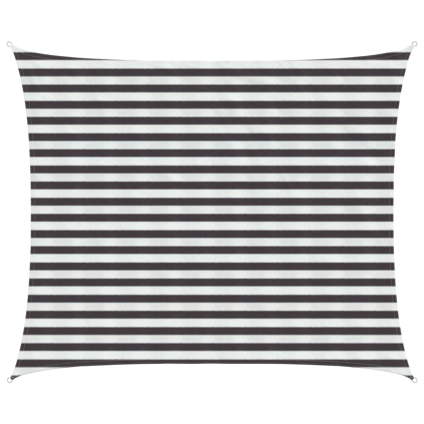vidaXL Sunshade Sail Anthracite and White 2.5 x 4 m HDPE