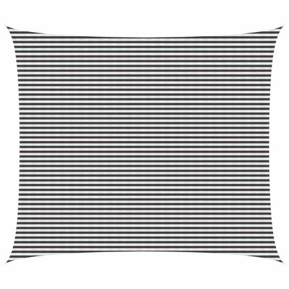 vidaXL Sunshade Sail Anthracite and White 6 x 7 m HDPE