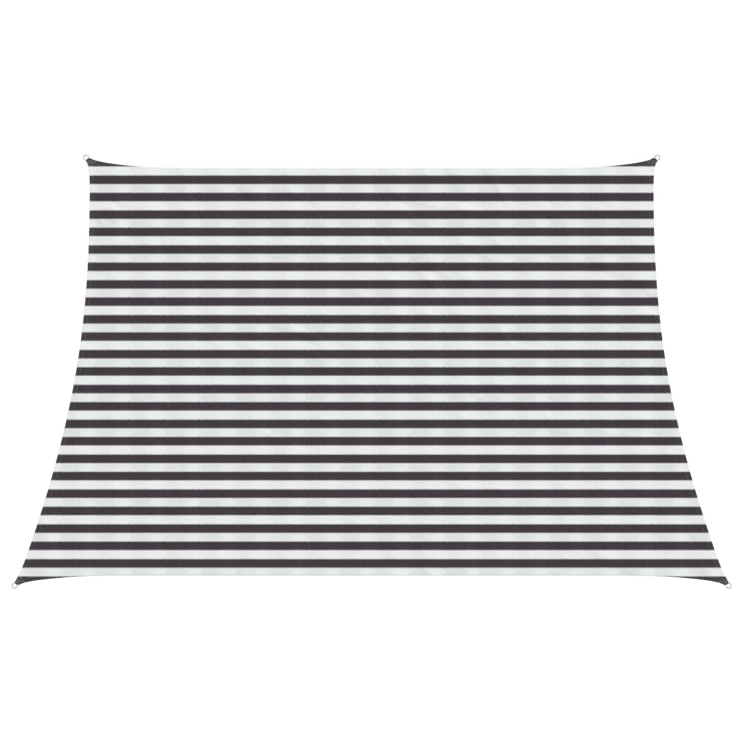 vidaXL Sunshade Sail Anthracite and White 3 / 4 x 3 m HDPE