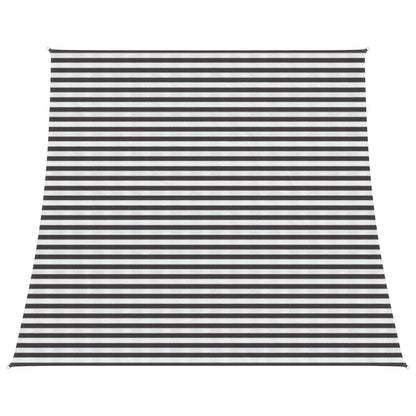 vidaXL Sunshade Sail Anthracite and White 4 / 5 x 4 m HDPE
