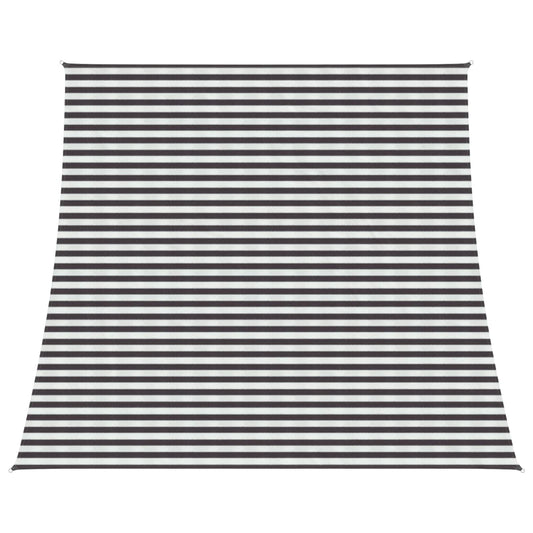 vidaXL Sunshade Sail Anthracite and White 4 / 5 x 4 m HDPE