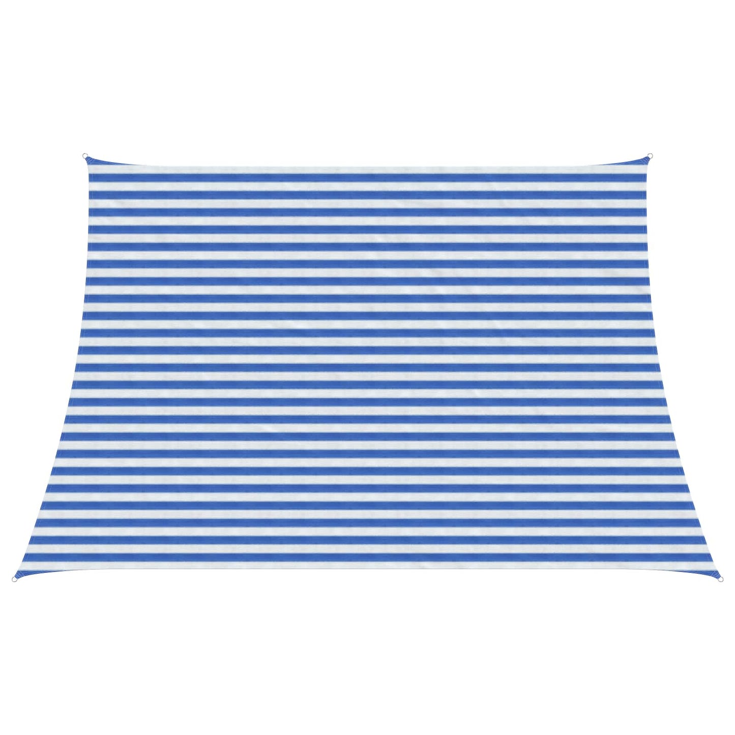 vidaXL Sunshade Sail Blue and White 3 / 4 x 3 m HDPE