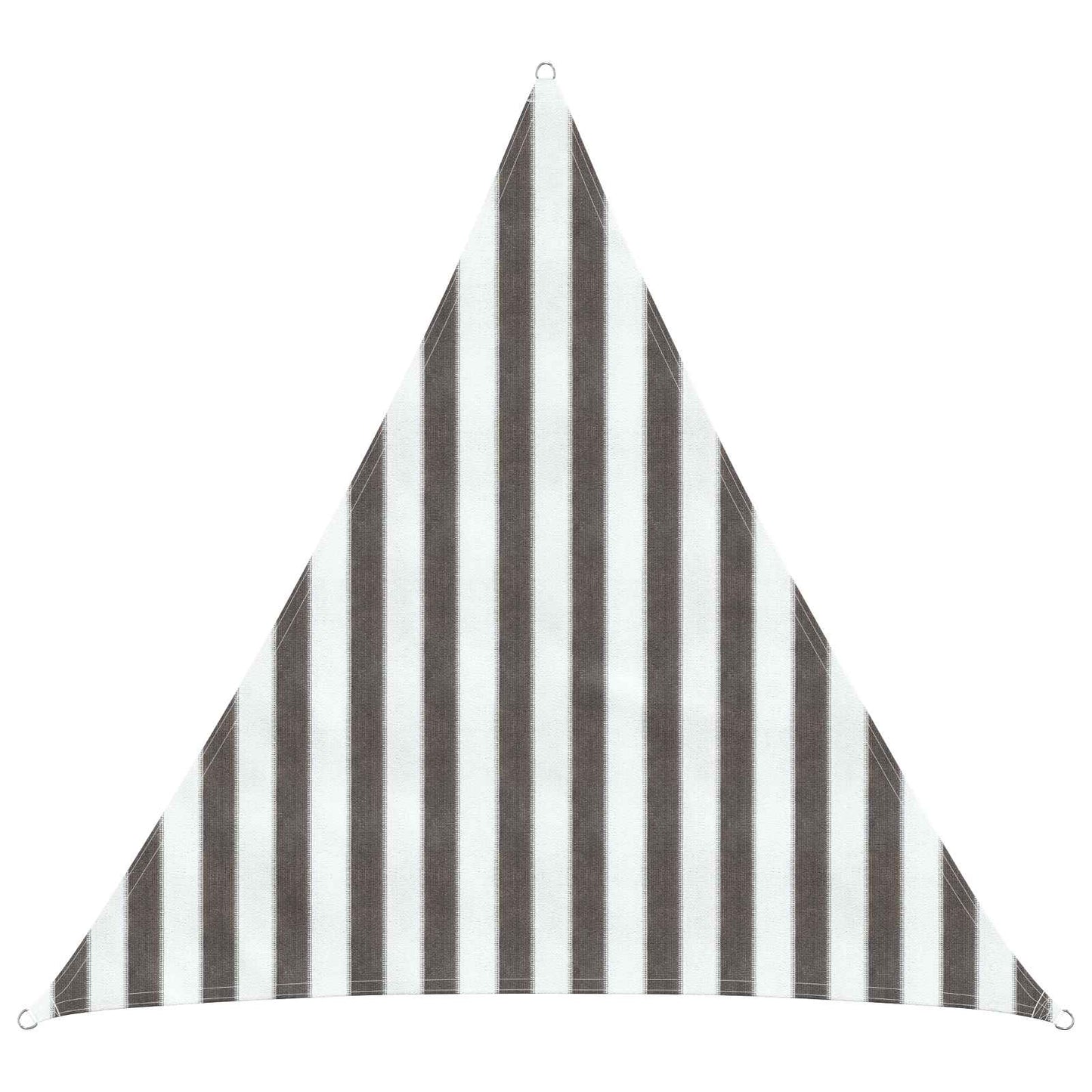 vidaXL Sunshade Sail Light Grey and White 2 x 2 x 2 m HDPE