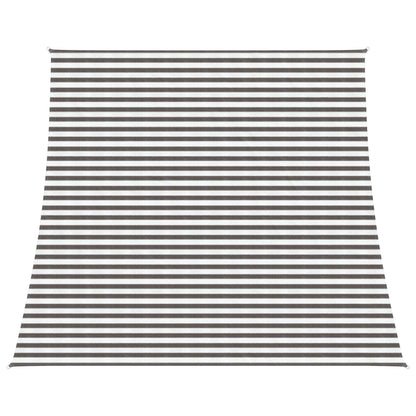 vidaXL Sunshade Sail Light Grey and White 4 / 5 x 4 m HDPE