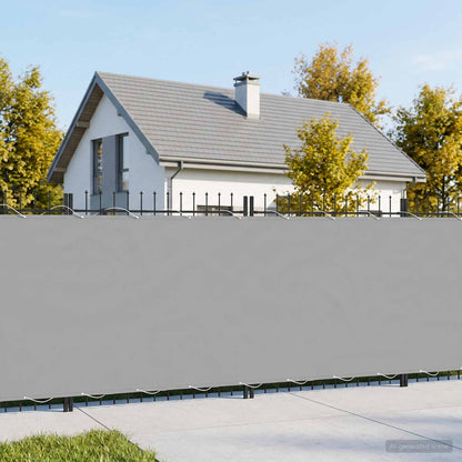 vidaXL Balcony Privacy Screen 150 x 400 cm Fabric with PU Coated
