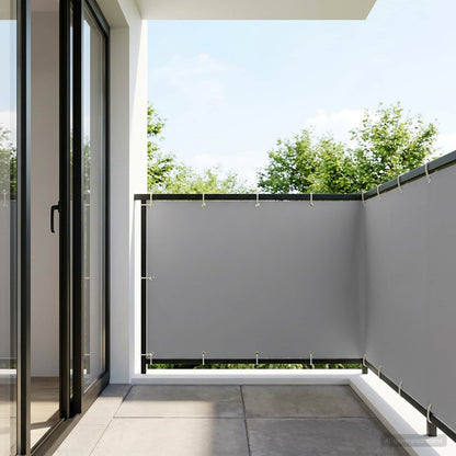 vidaXL Balcony Privacy Screen 150 x 200 cm Fabric with PU Coated