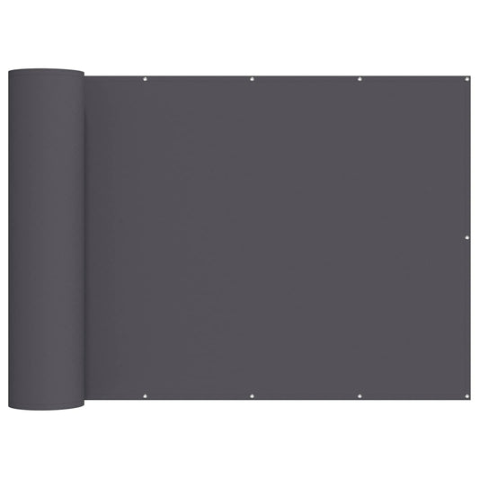 vidaXL Balcony Privacy Screen 150 x 600 cm Fabric with PU Coated