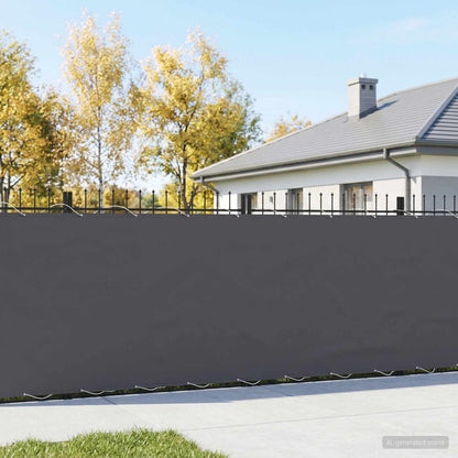 vidaXL Balcony Privacy Screen 200 x 500 cm Fabric with PU Coated