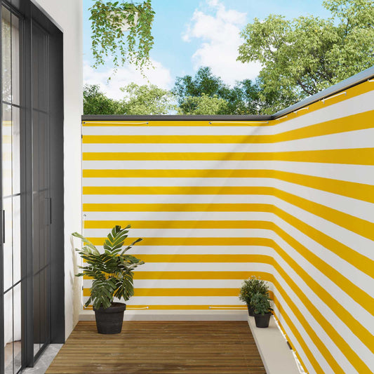 vidaXL Balcony Privacy Screen 150 x 600 cm Fabric with PU Coated