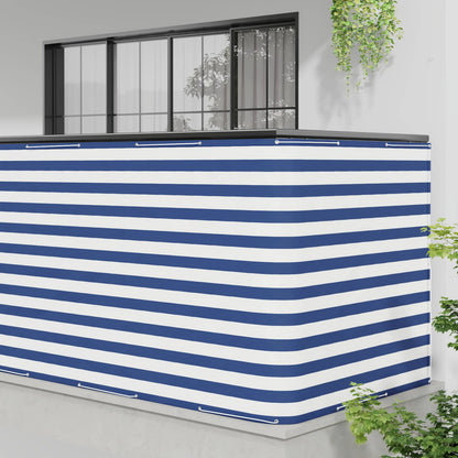 vidaXL Balcony Privacy Screen 150 x 700 cm Fabric with PU Coated