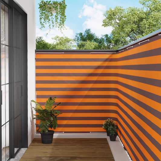 vidaXL Balcony Privacy Screen 150 x 600 cm Fabric with PU Coated