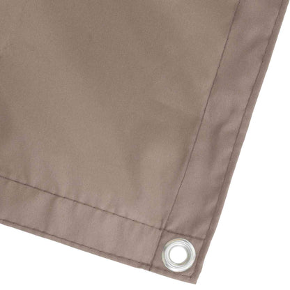 vidaXL Balcony Privacy Screen 200 x 800 cm Fabric with PU Coated Taupe