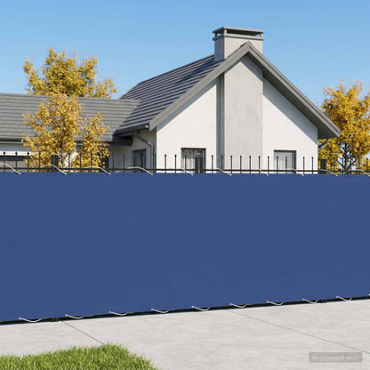 vidaXL Balcony Privacy Screen 150 x 200 cm Fabric with PU Coated Blue