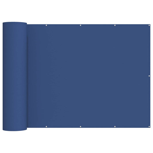 vidaXL Balcony Privacy Screen 150 x 200 cm Fabric with PU Coated Blue