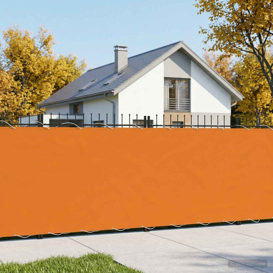 vidaXL Balcony Privacy Screen 150 x 600 cm Fabric with PU Coated