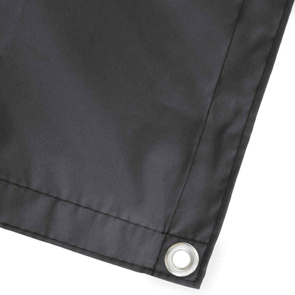 vidaXL Balcony Privacy Screen 180 x 800 cm Fabric with PU Coated Black