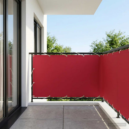 vidaXL Balcony Privacy Screen 150 x 300 cm Fabric with PU Coated