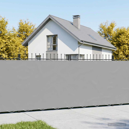 vidaXL Balcony Privacy Screen 1.2 x 15 m Fabric with PU Coated