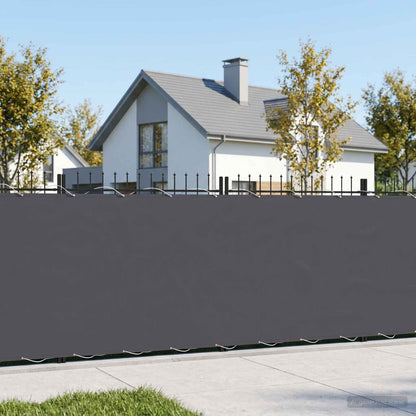 vidaXL Balcony Privacy Screen 1.2 x 15 m Fabric with PU Coated