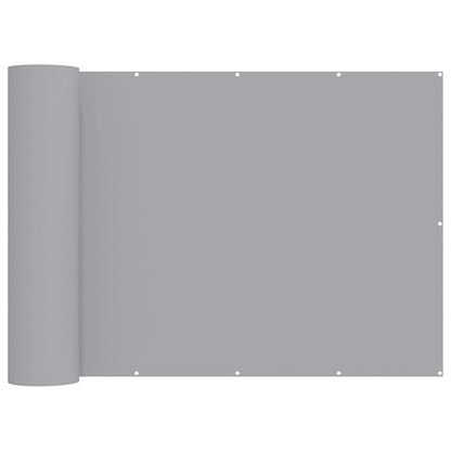 vidaXL Balcony Privacy Screen 1.5 x 15 m Fabric with PU Coated