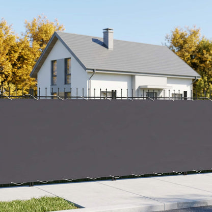 vidaXL Balcony Privacy Screen 1.5 x 15 m Fabric with PU Coated