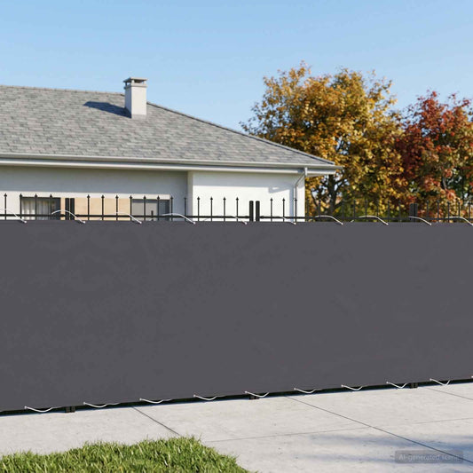 vidaXL Balcony Privacy Screen 1.8 x 15 m Fabric with PU Coated