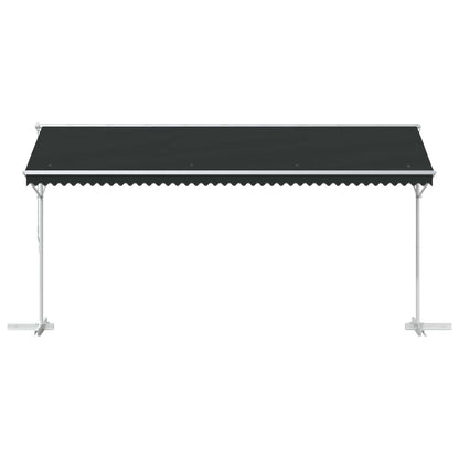 vidaXL Free Standing Awning Anthracite 5 x 3 m Polyester
