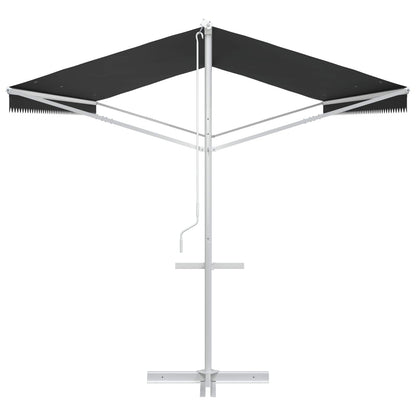 vidaXL Free Standing Awning Anthracite 6 x 3 m Polyester