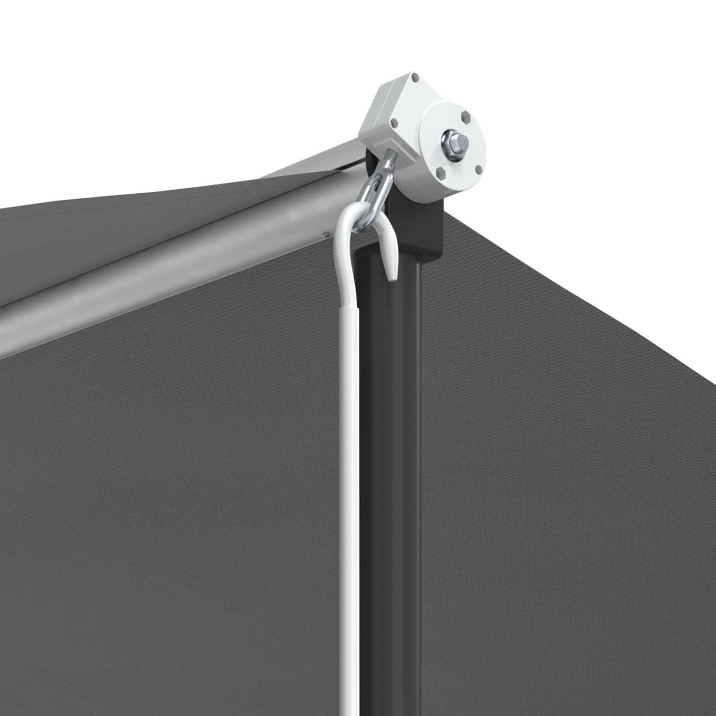 vidaXL Free Standing Awning Grey 5 x 3 m Polyester