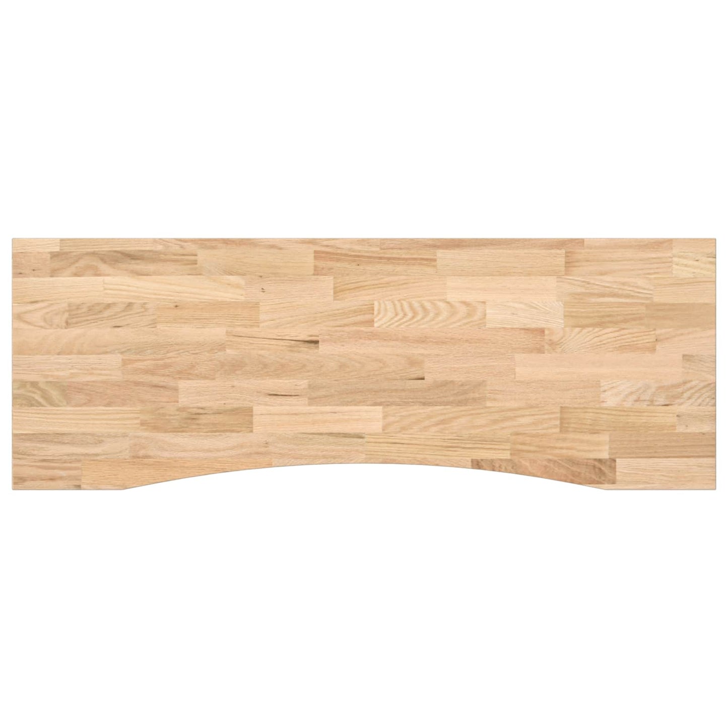 vidaXL Desk with Storage White and Natural 140 x 60 cm Solid Oak Wood
