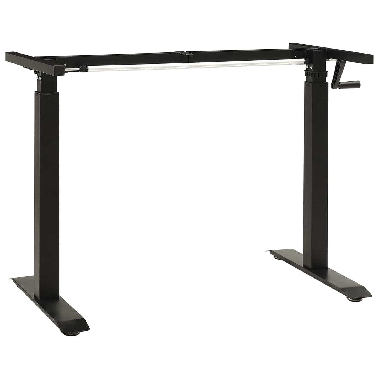 vidaXL Desk with Storage Black and Natural 140 x 60 cm Solid Oak Wood