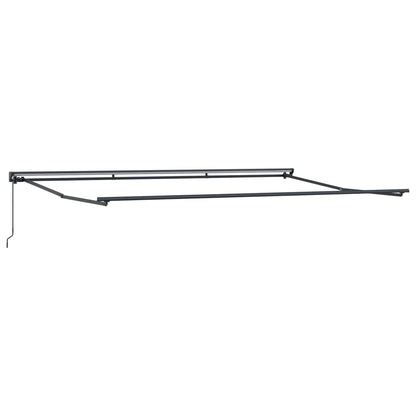 vidaXL Manual Retractable Awning Taupe 3 x 2 m Polyester and Aluminium
