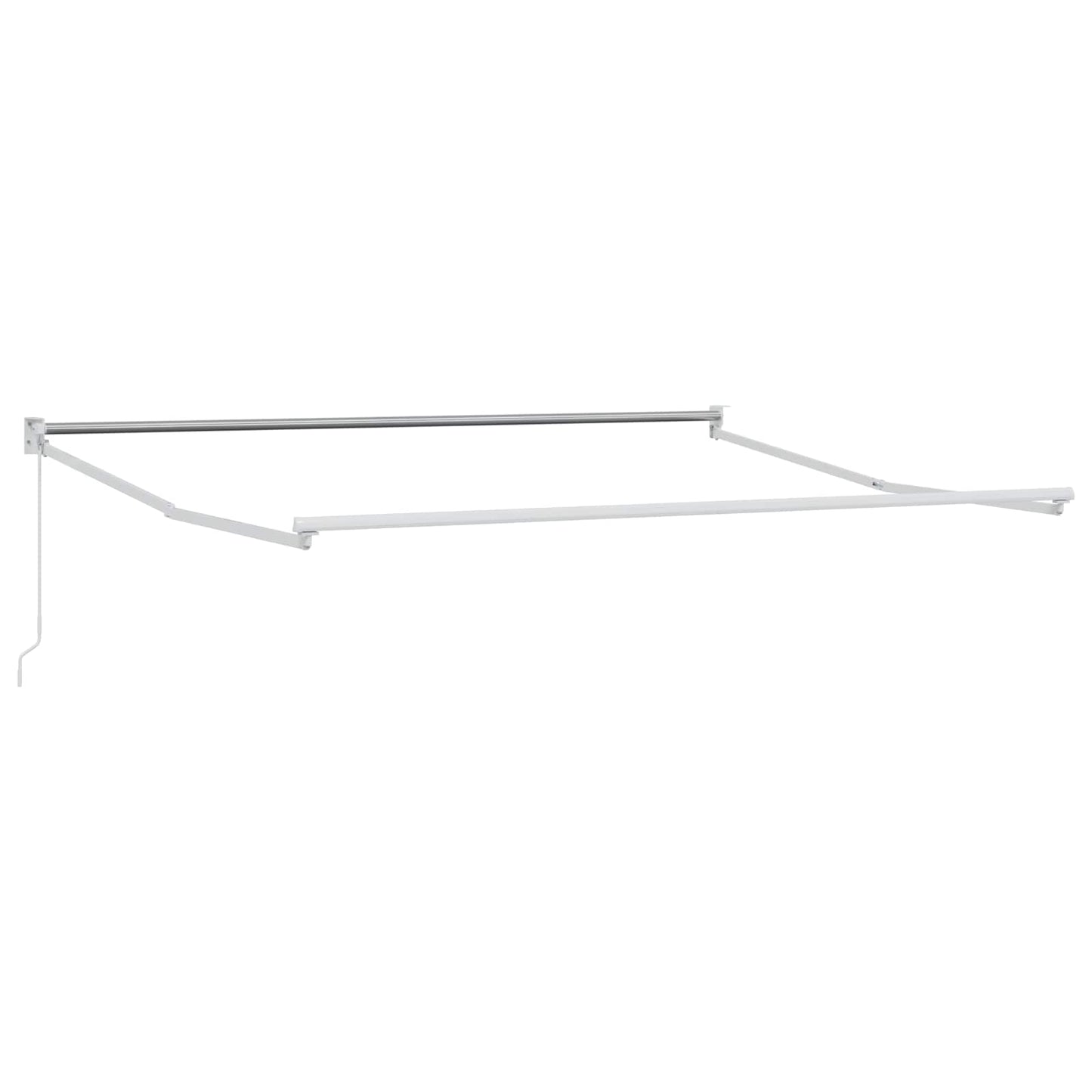 vidaXL Retractable Awning Sand 4 x 2 m 100% Polyester and Aluminium