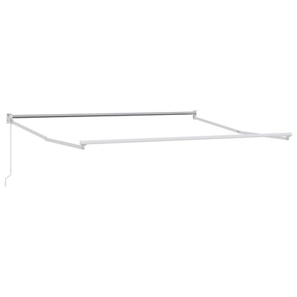 vidaXL Retractable Awning Sand 4 x 2 m 100% Polyester and Aluminium