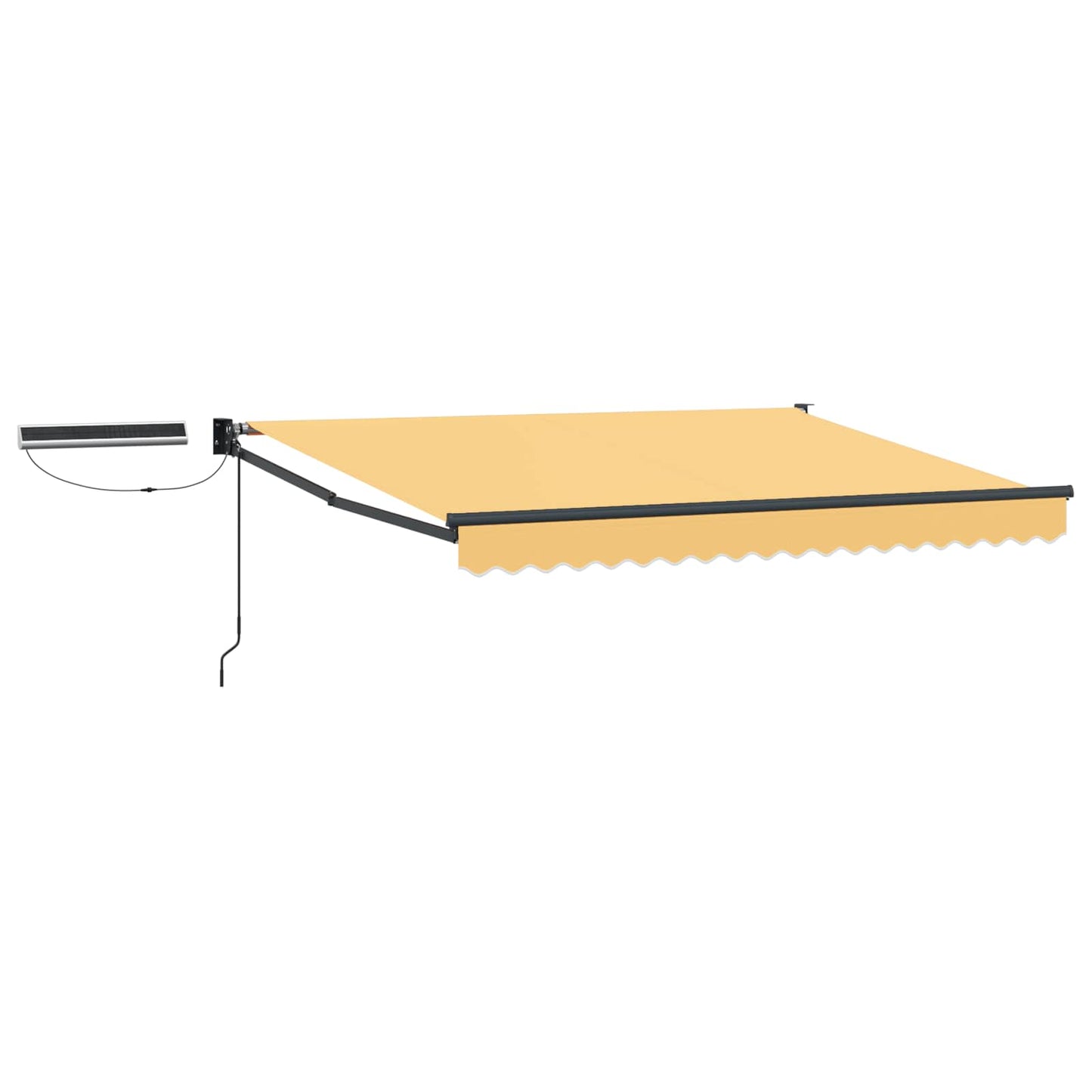 vidaXL Electric Retractable Awning Sand 4 x 3 m