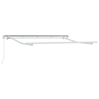 vidaXL Retractable Awning Taupe 450 x 350 cm Polyester and Aluminium