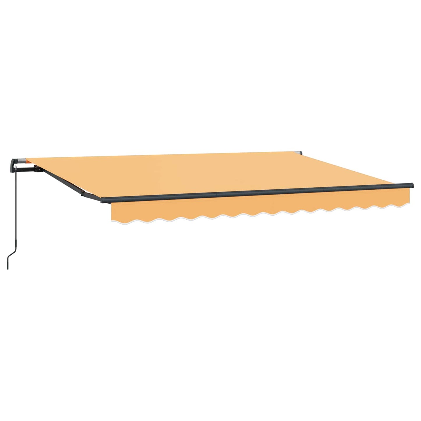 vidaXL Retractable Awning Sand 600 x 350 cm Polyester and Aluminium