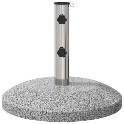 vidaXL Parasol Base for 40-50 mm Pole 26.45 kg Grey for 40-50 mm Pole