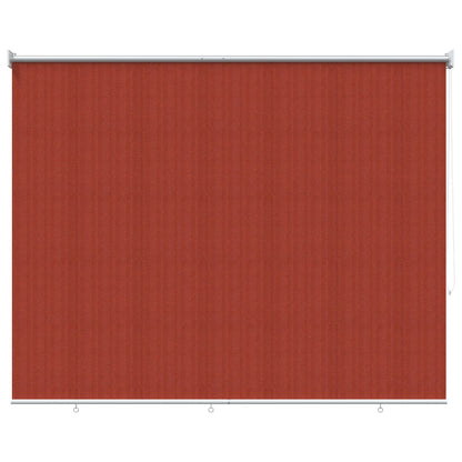 vidaXL Outdoor Roller Blind 90% UV Block Terracota 140 x 140 cm HDPE