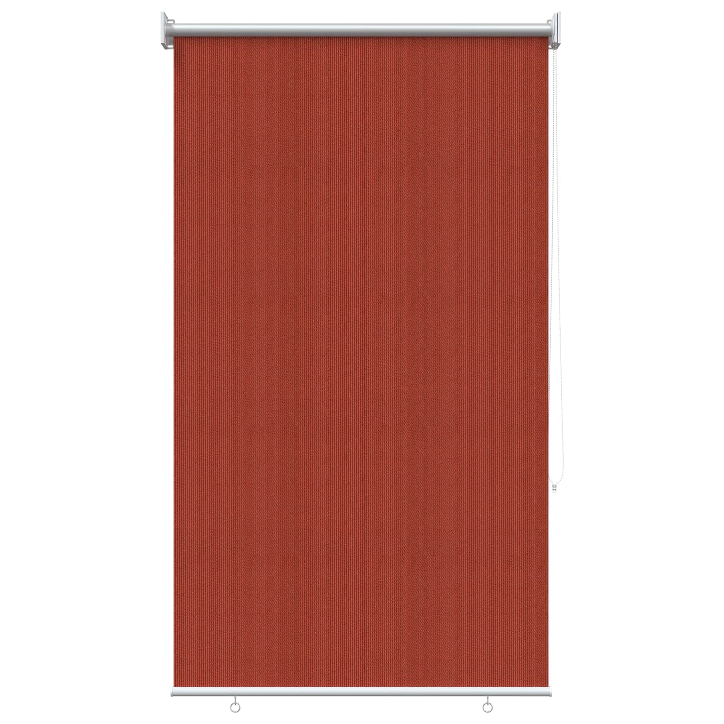 vidaXL Outdoor Roller Blind 90% UV Block Terracota 120 x 230 cm HDPE