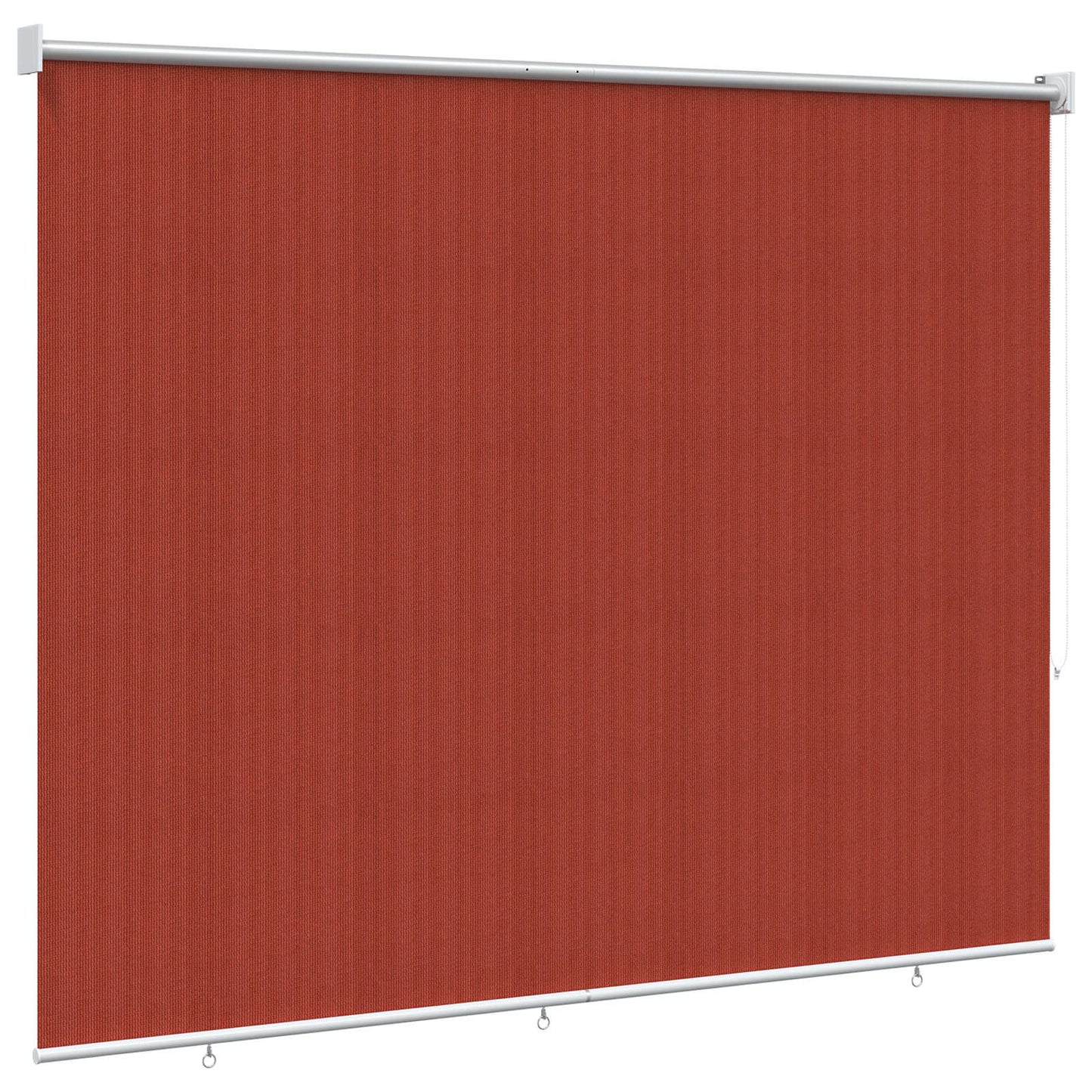 vidaXL Outdoor Roller Blind 90% UV Block Terracota 160 x 230 cm HDPE