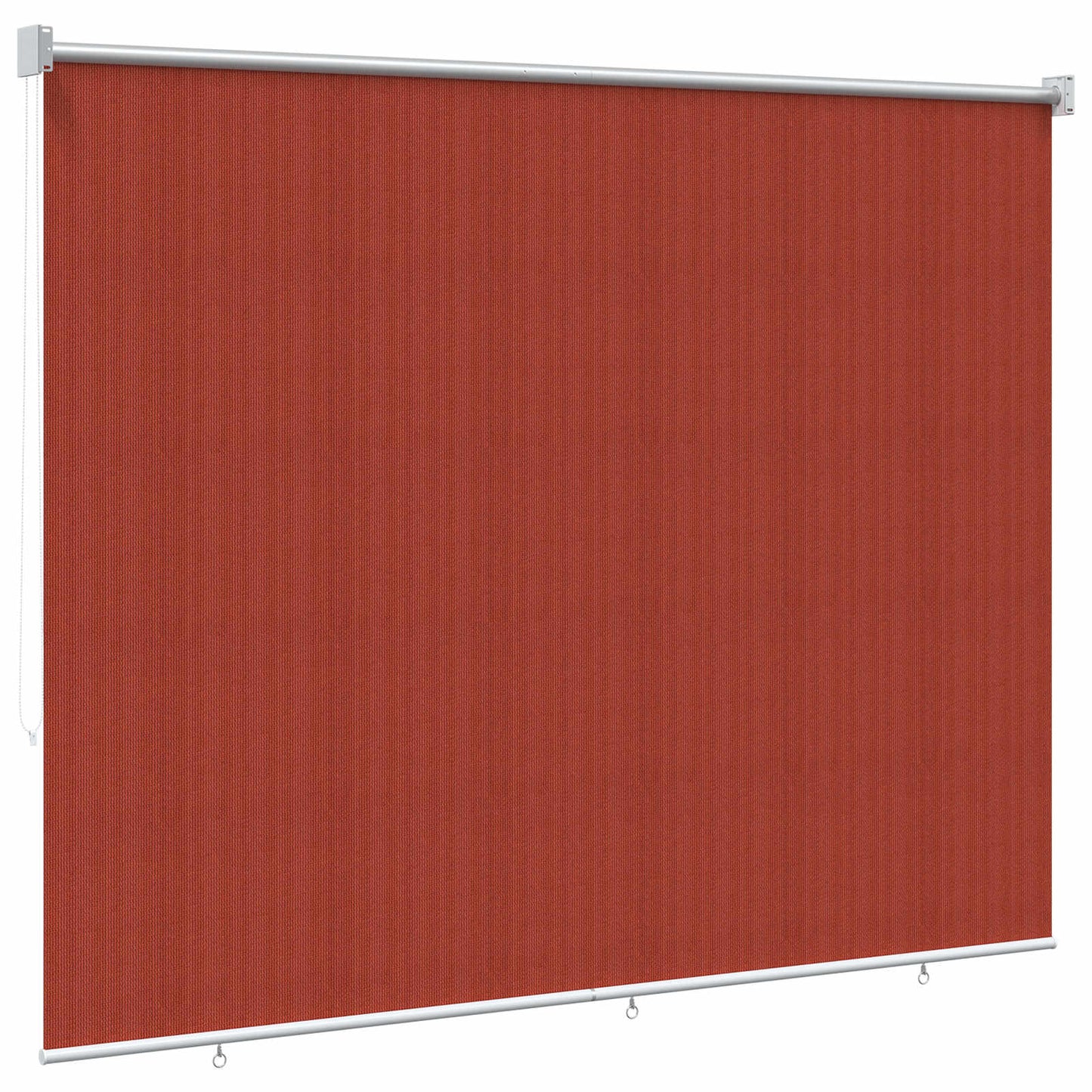 vidaXL Outdoor Roller Blind 90% UV Block Terracota 160 x 230 cm HDPE
