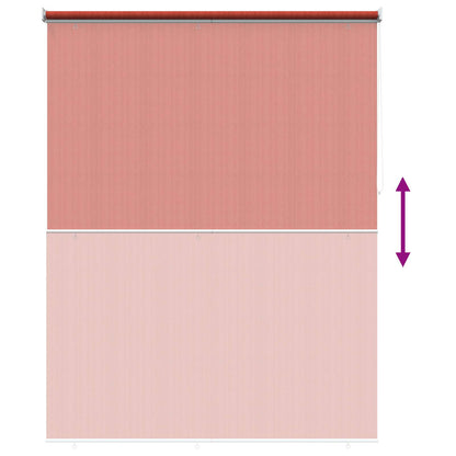 vidaXL Outdoor Roller Blind 90% UV Block Terracota 180 x 230 cm HDPE