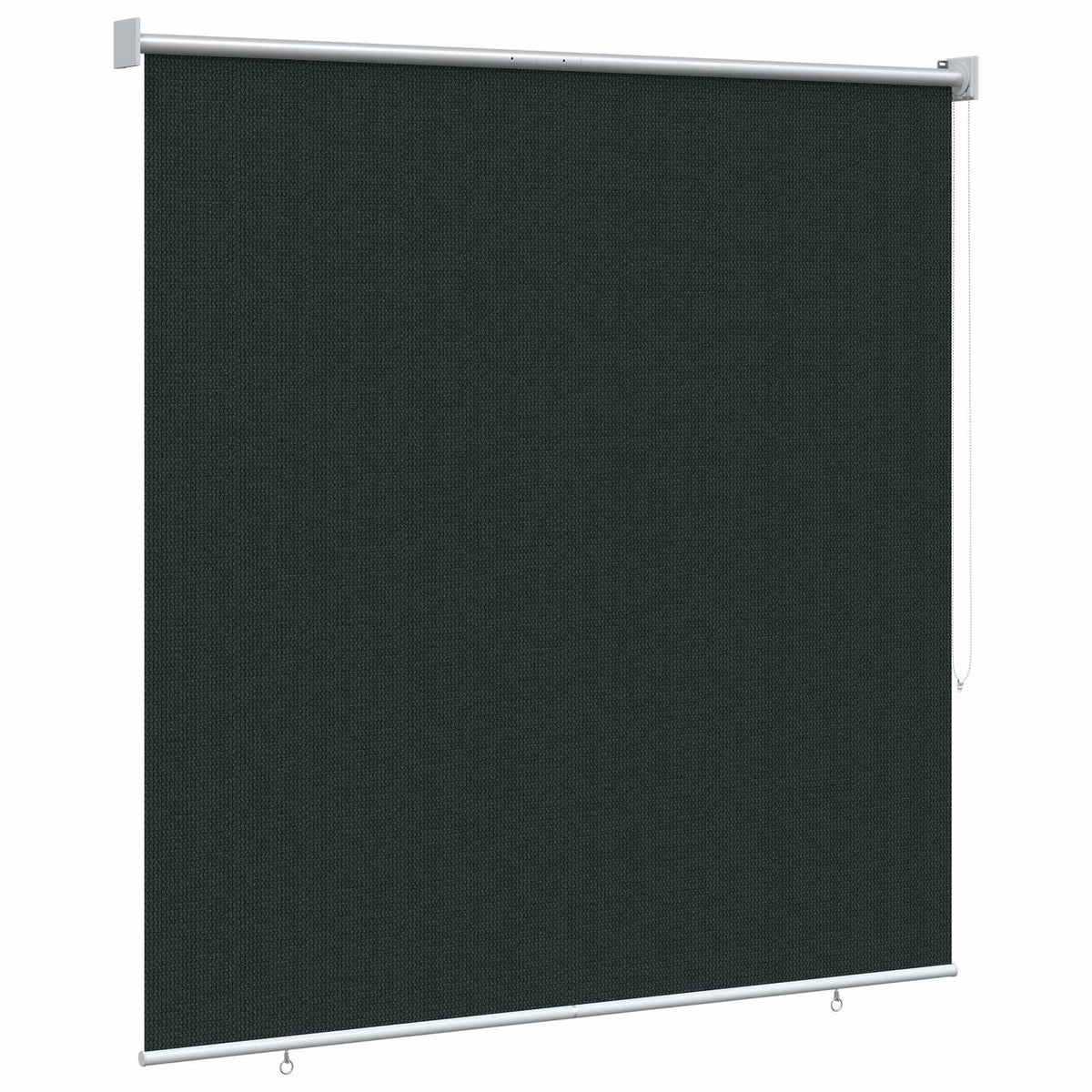 vidaXL Outdoor Roller Blind 90% UV Block Dark Green 140 x 140 cm HDPE
