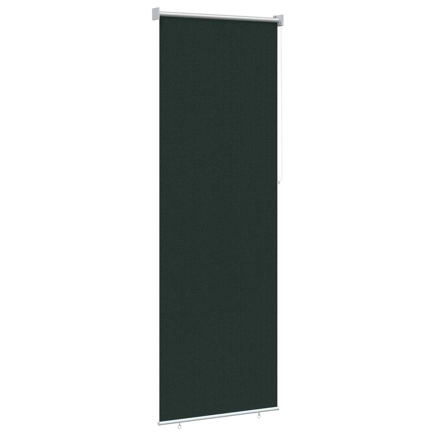 vidaXL Outdoor Roller Blind 90% UV Block Dark Green 80 x 230 cm HDPE